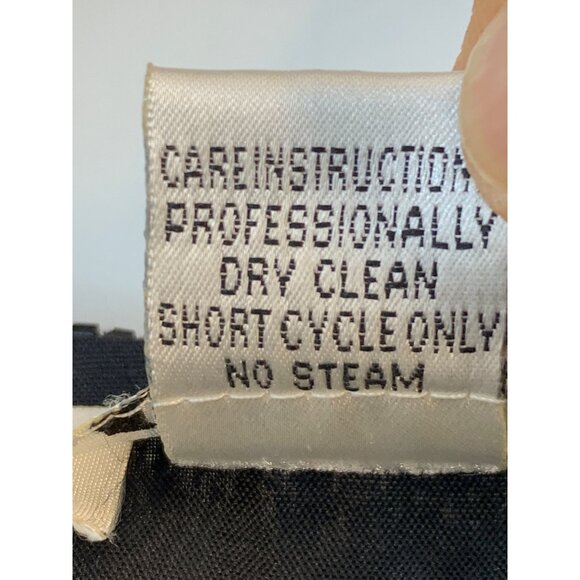 VTG 80s Gopal Black Beaded Jacket Champagne Theme 100% Silk Lined M 8695 - Picture 3 of 13